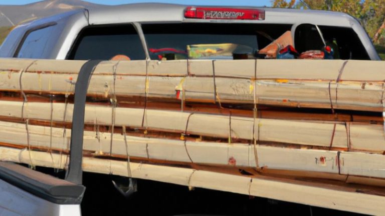How to Transport 12 Ft Lumber in a Pickup Truck