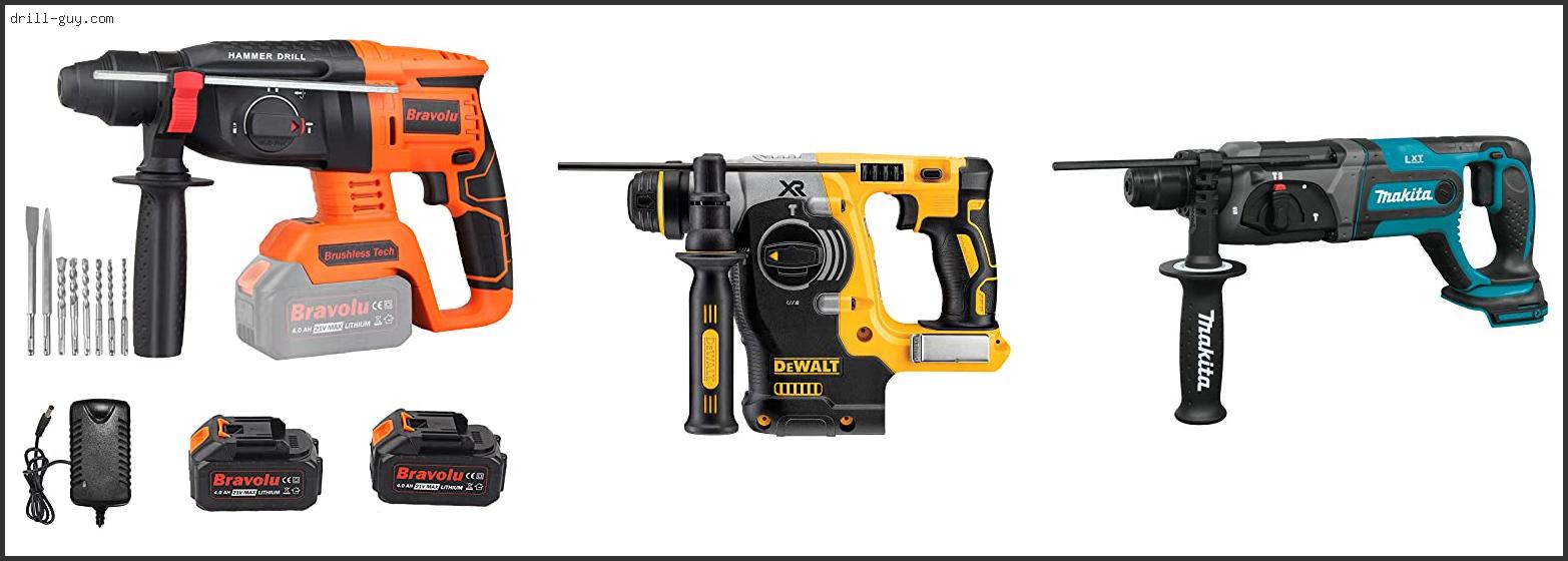 Best Cordless Hammer Drill For Concrete