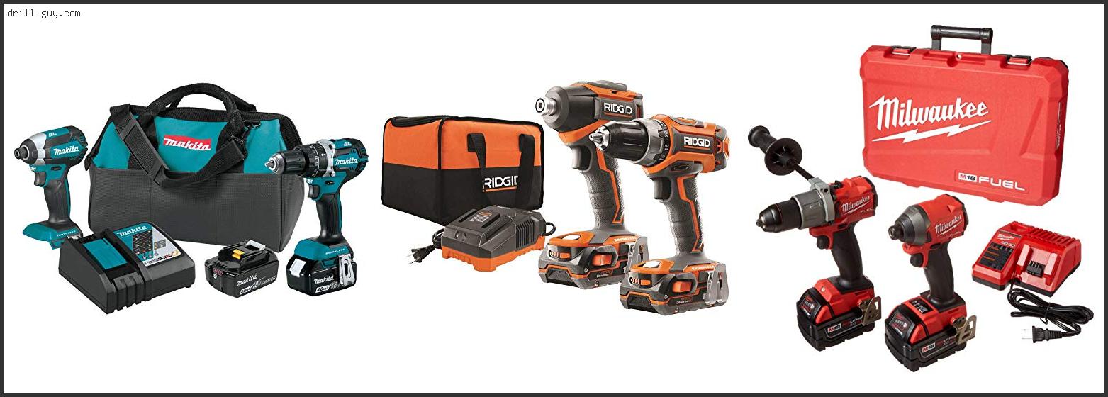Best Brushless Drill And Impact Driver Combo