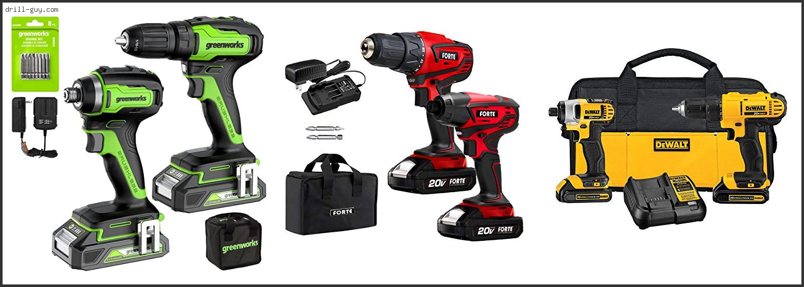 Best Cordless Drill Impact Driver Combo Guide For Beginners