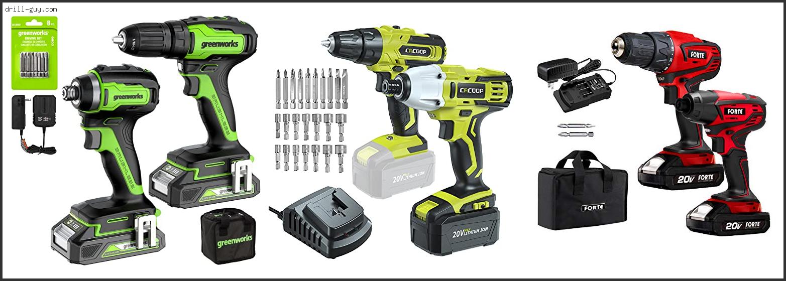 Best Drill Impact Driver Combo Kit Guide For Beginners