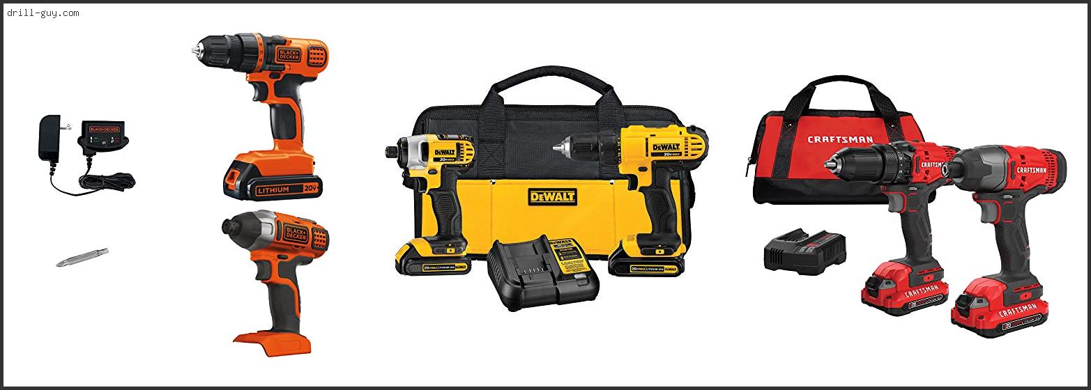Best Cordless Drill And Impact Combo Guide For Beginners