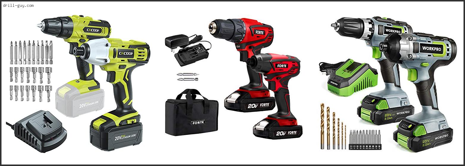Best Cordless Drill And Impact Driver Combo Guide For Beginners