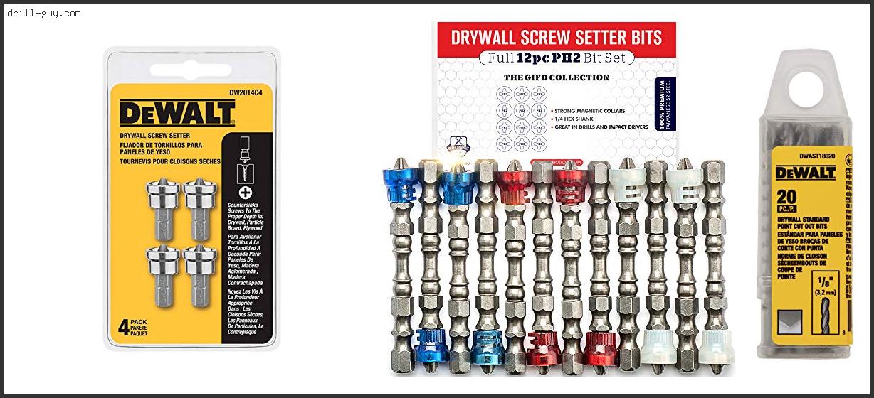Best Drill Bit For Drywall