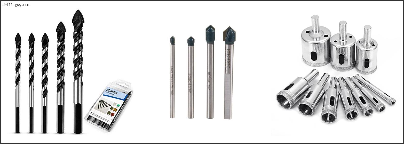 Best Tile Drill Bit Reviews & Buying Guide