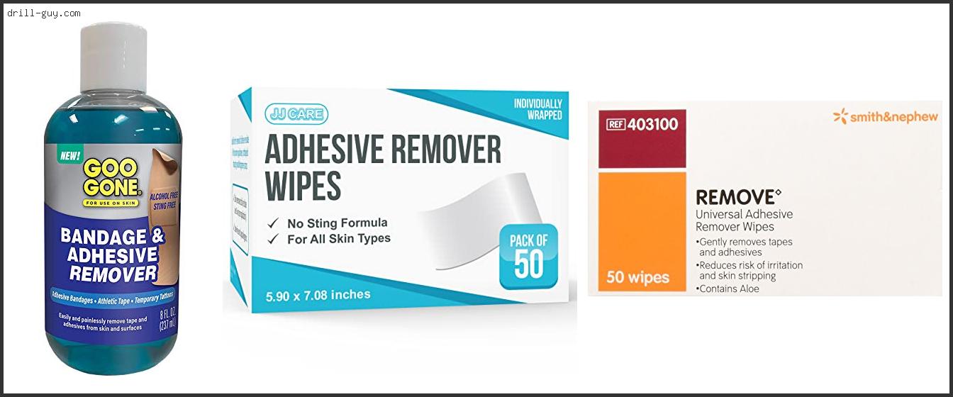 Best Adhesive Remover For Skin