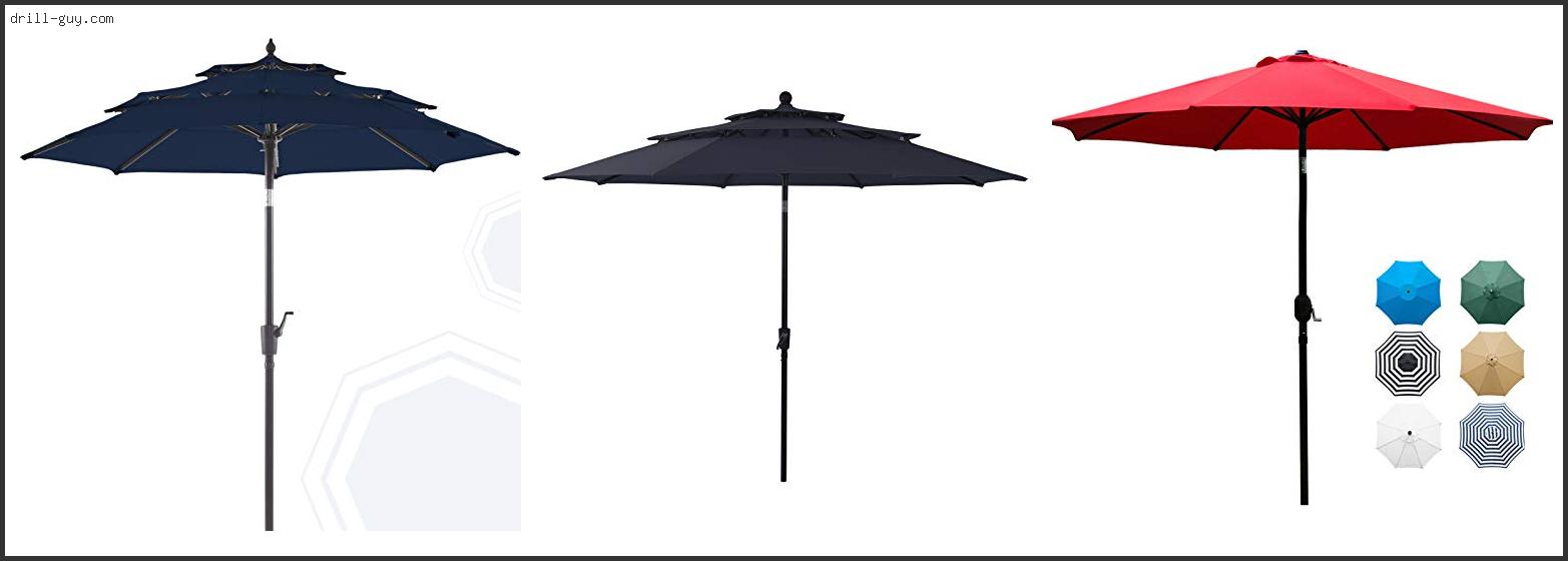 Best Patio Umbrella For Windy Area