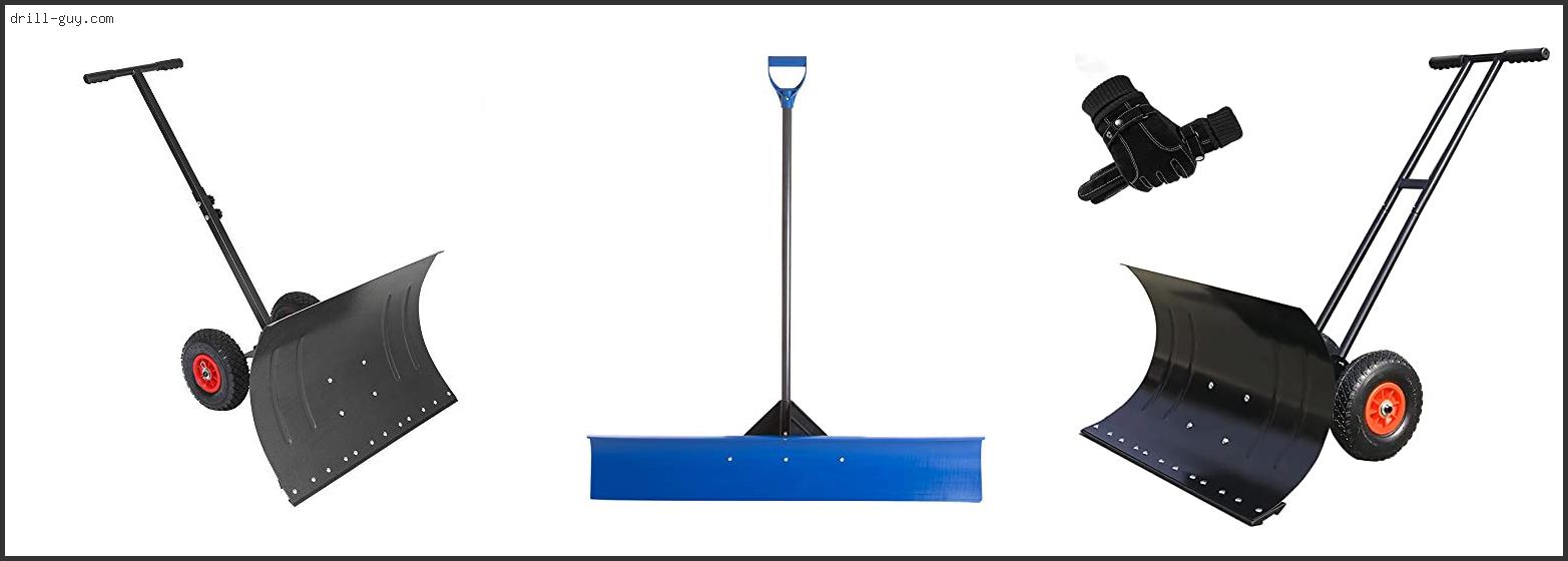 Best Snow Shovel With Wheels