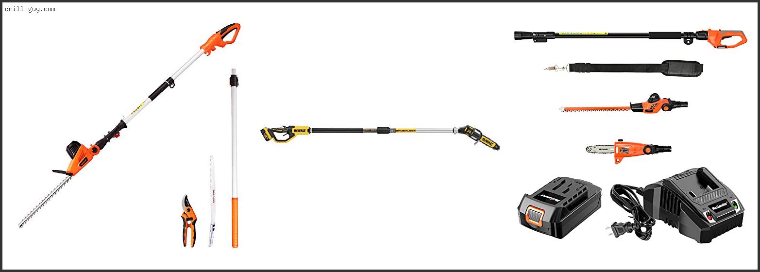 Best Electric Telescoping Pole Hedge Trimmer