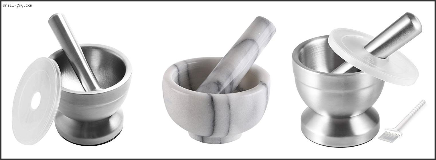 Best Mortar And Pestle For Crushing Pills Buying Guide Best Mortar And Pestle For Crushing Pills