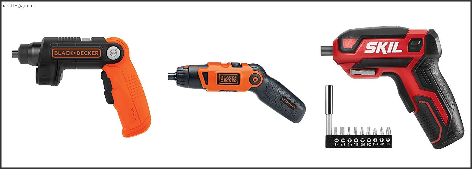 Best Cordless Screwdriver Under 50 Buying Guide