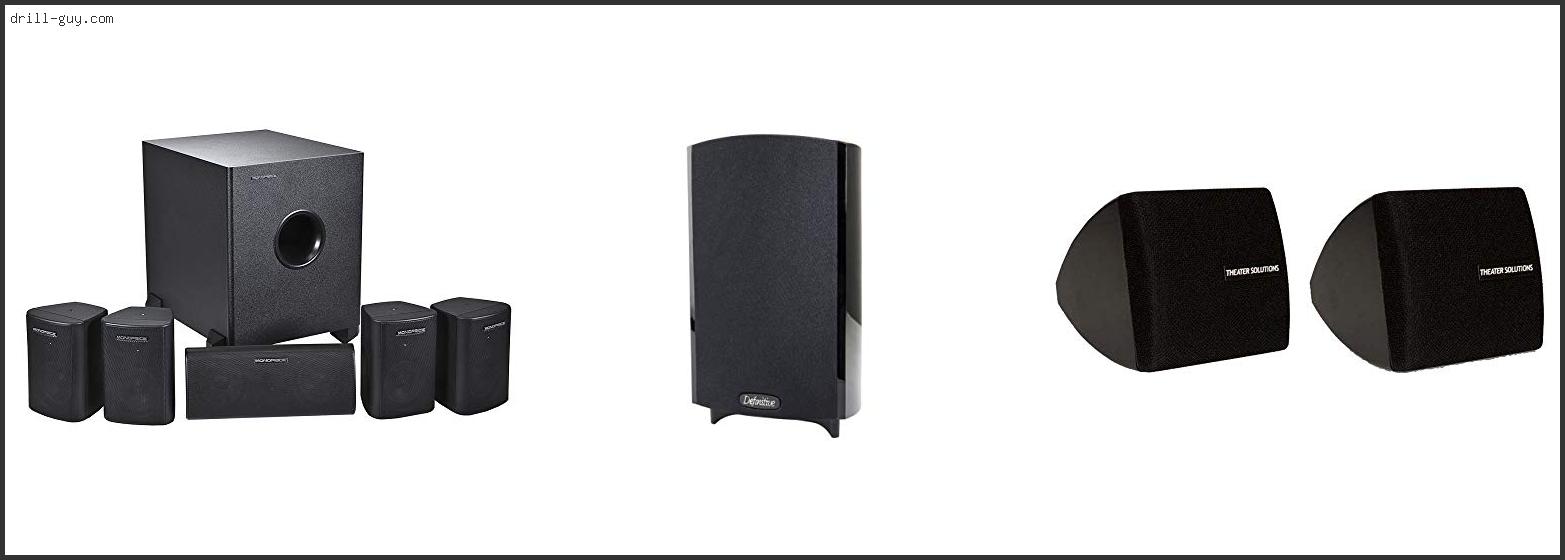 Best Home Theater Satellite Speakers Buying Guide