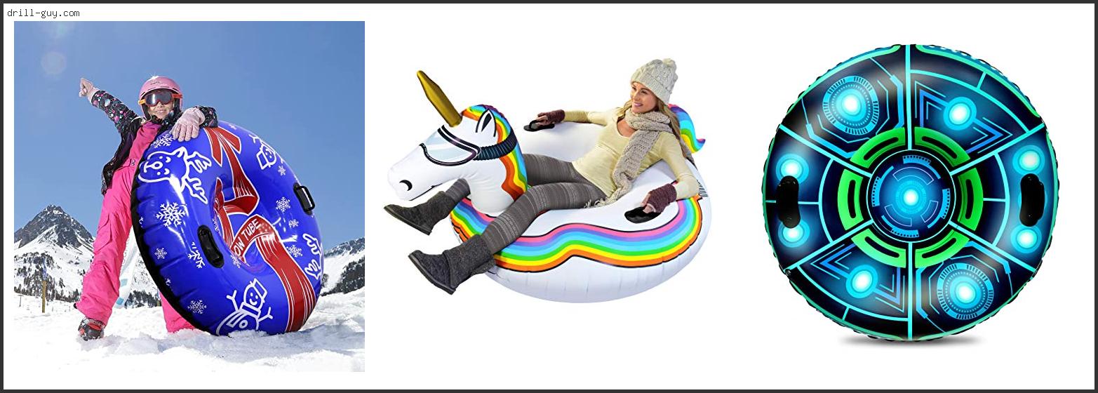 Best Inflatable Snow Tube Buying Guide