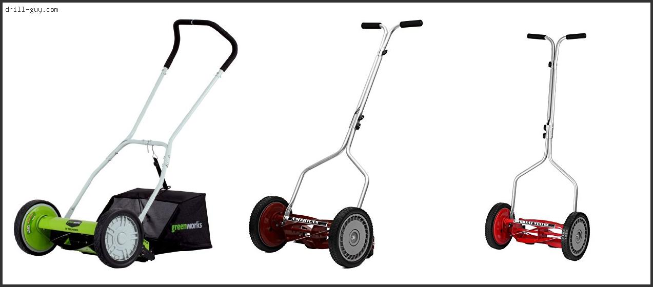 Best Reel Mower For Tall Grass Buying Guide