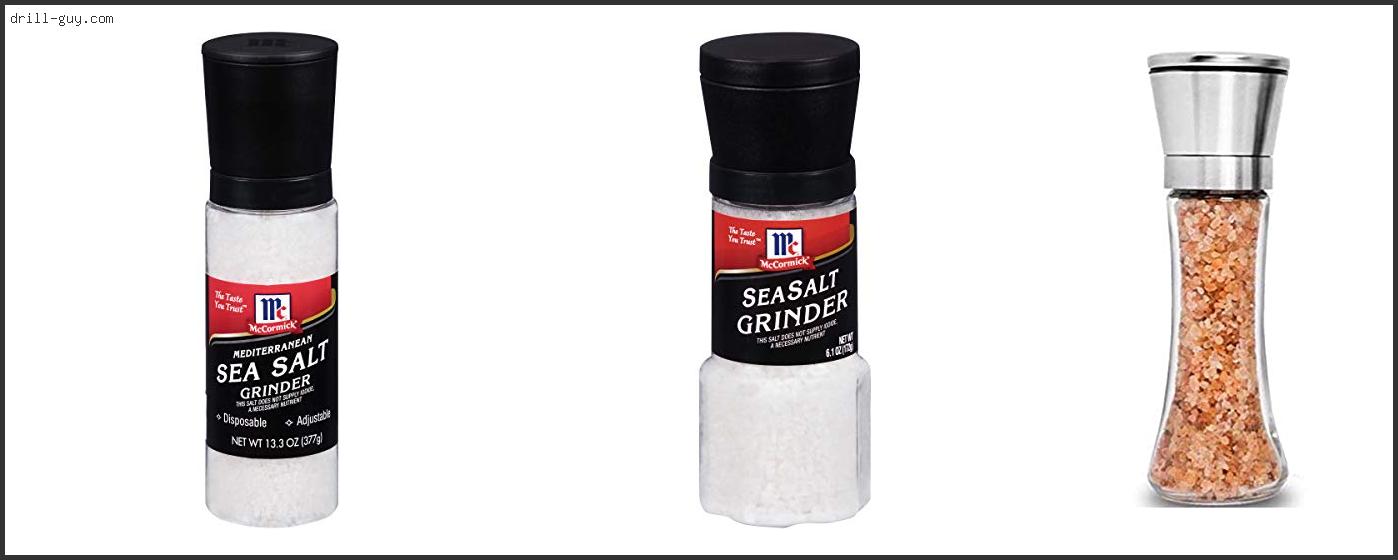 Best Sea Salt Grinder Buying Guide