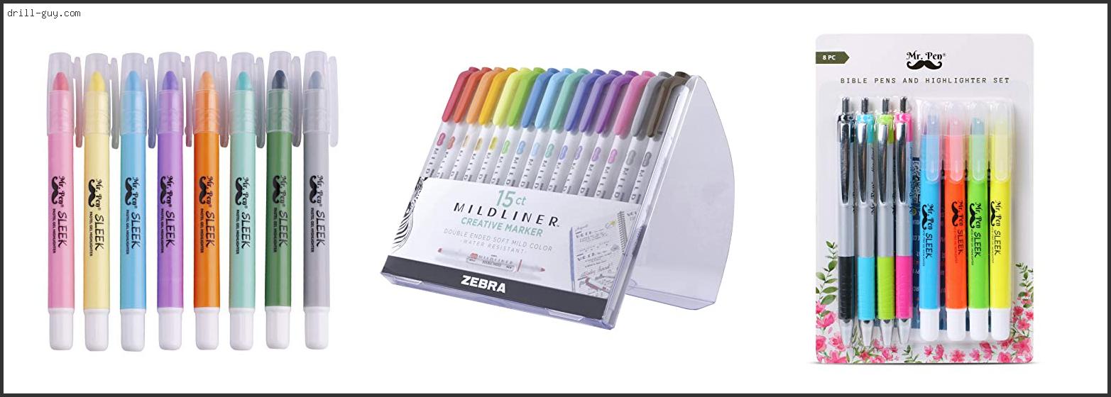 Best No Bleed Markers Buying Guide
